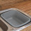 JVL Plastic Dish Drainer and Rectangular Washing Up Bowl Kitchen Set, Grey 6