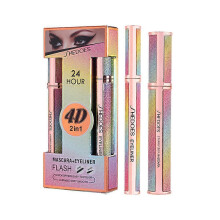 4D Makeup Set Waterproof Natural Lashes Female Professional Makeup Eyeliner Mascara kit