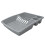JVL Plastic Dish Drainer and Rectangular Washing Up Bowl Kitchen Set, Grey 11