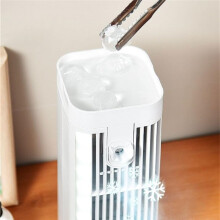 Climatizador de Mesa USB 2400 mAh com Nebulizador e Luz Noturna