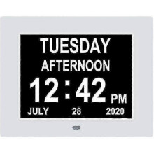 2025 Digital Dementia Clock Calendar Clock Day Date Clock Large Display Large Clear Unabbreviated Time And Date