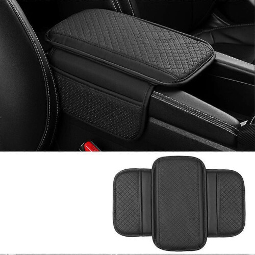 Car Armrest Cushion Cover Interior Center Console Mat Protector 1pcs· Pad