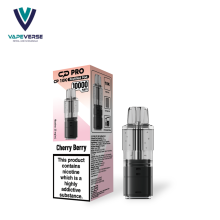(Cherry Berry) CP Pro CP 10K Prefilled Replacement Pods 20mg Nic Salt (Pack of 3)
