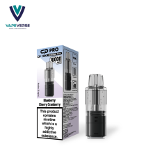 (Blueberry Cherry Cranberry) CP Pro CP 10K Prefilled Replacement Pods 20mg Nic Salt (Pack of 3)