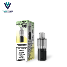 (Pineapple Ice) CP Pro CP 10K Prefilled Replacement Pods 20mg Nic Salt (Pack of 3)