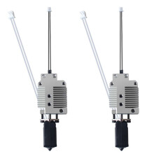 2X Verbessertes Hotend mit Hoher Temperaturbeständigkeit Unterstützt Schnelles Drucken mit Gehärteter 0,4-mm-Stahldüse für SV08 3D-Drucker