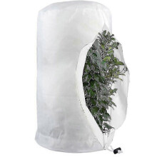 (XXL-200x240cm, White) Reusable Frost Protection Bags with Drawstring,Garden Fleece Cover for Winter Plant Care,Fits Various Brands
