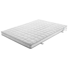(140x200x10cm) Matelas à ressorts ensachés 7 zones et mousse froide H3 sans oreiller