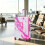 (Pink) Valise à roulettes avec cadenas à code sans description de taille ou couleur 5