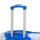 (Blue) Valise à roulettes avec cadenas à code sans description de taille ou couleur 5