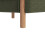 (Green) Fauteuil avec accoudoirs, coussin épais et structure renforcée 5