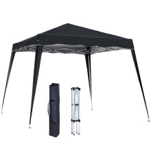 3x3m Pop Up Gazebo with Carry Bag, Black