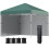 103x96.5cm Front Door Canopy Awning, Clear 1