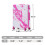 (Pink) Valise à roulettes avec cadenas à code sans description de taille ou couleur 3