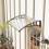 100x75cm Front Door Canopy Awning, Black 5