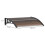 200x96cm Front Door Canopy Awning, Brown 6
