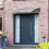 303x96cm Front Door Canopy Awning, Brown 5