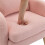 (Rose) Fauteuil avec coussin, siège rembourré et structure renforcée 2