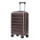 (Brown) Set de 2 valises ABS avec cadenas à code et trousse 6