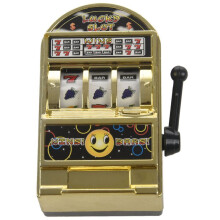 2X Casino Jackpot Fruit Slot Machine Money Box Game Toy for Kids Adult Decompression Toys Slot Machine Toy Gold