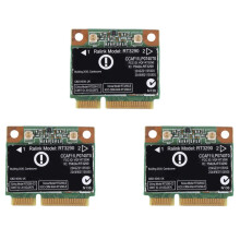 3X 150Mbps 2,4Ghz RT3290 802.11B/G/N Trådlöst Wlan WIFI + BT 3.0 Halv PCI-E-Kort för CQ58 M4 M6 4445S DV4