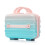 (Pink) Set de 2 valises à roulettes avec cadenas à code et trousse cosmétique 8