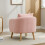 (Rose) Fauteuil avec coussin, siège rembourré et structure renforcée 8