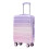 (Purple) Set de 2 valises à roulettes avec cadenas à code et trousse cosmétique 7