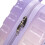 (Purple) Set de 2 valises à roulettes avec cadenas à code et trousse cosmétique 10