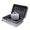 (Silver) Set de 4 valises ABS avec cadenas à code et trousse 11