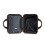 (Brown) Set de 2 valises ABS avec cadenas à code et trousse 10