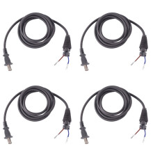 4X for Hair Dryer Universal Accessories HD01/02/03/04/07/08/15 1.8M Power Cord US Plug