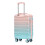 (Pink) Set de 2 valises à roulettes avec cadenas à code et trousse cosmétique 7