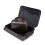 (Brown) Set de 2 valises ABS avec cadenas à code et trousse 11