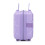 (Blue,Purple) Set de 2 valises ABS avec cadenas à code et trousse 10