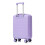 (Blue,Purple) Set de 2 valises ABS avec cadenas à code et trousse 11