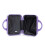 (Blue+Purple) Set de 4 valises ABS avec cadenas à code et trousse 10