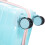 (Pink) Set de 4 valises à roulettes avec cadenas à code et trousse incluse 8