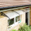 103x96.5cm Front Door Canopy Awning for Porch, Brown 5