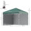 103x96.5cm Front Door Canopy Awning, Clear 6