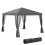 3x6m Pop Up Gazebo with Removable Walls, Grey 2