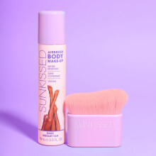 Sunkissed Airbrush Body Makeup Dark Gift Set