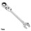 (9mm) 180Adjustables Head Ratchet Wrench Practical Durable Auto Repairing Tool for Machine Repair 1