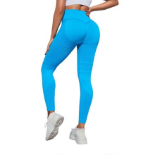 (XL, Light Blue) Luveon Leggings 3D, Slimmove Anti Cellulite High Waisted Compression Yoga Pants