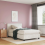 VidaXL vidaXL Wall Paint Pink 2.5 L Wall Print 4