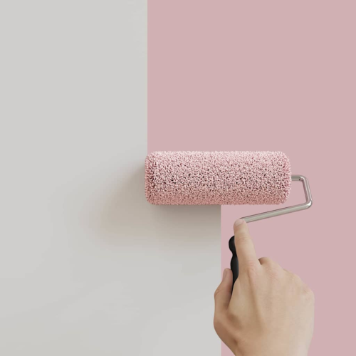 VidaXL vidaXL Wall Paint Pink 2.5 L Wall Print 2