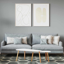 vidaXL Wall Paint Grey 2.5 L Wall Print