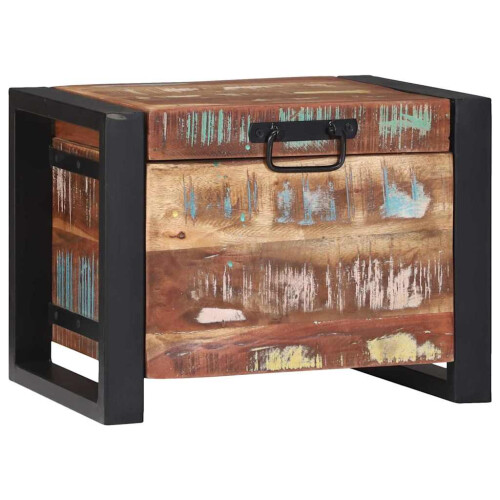 VidaXL vidaXL Storage Chests Multicolour 40 x 30 x 30 cm Solid Reclaim wood 2