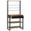 VidaXL vidaXL Kitchen Rack Brown and Black 80 x 40 x 160 cm Solid Mango Wood 2
