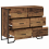 VidaXL vidaXL Kommode 6-Schublade Altholz 91 x 35,5 x 74,5 cm 5